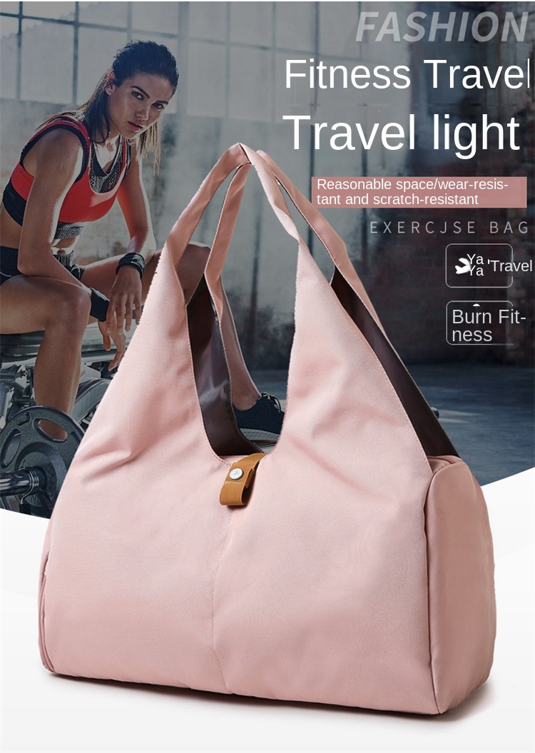 2023 Women Duffel Bag Waterproof Travel Gym Duffle Travel Bag Weekend Bag With Shoe Compartment