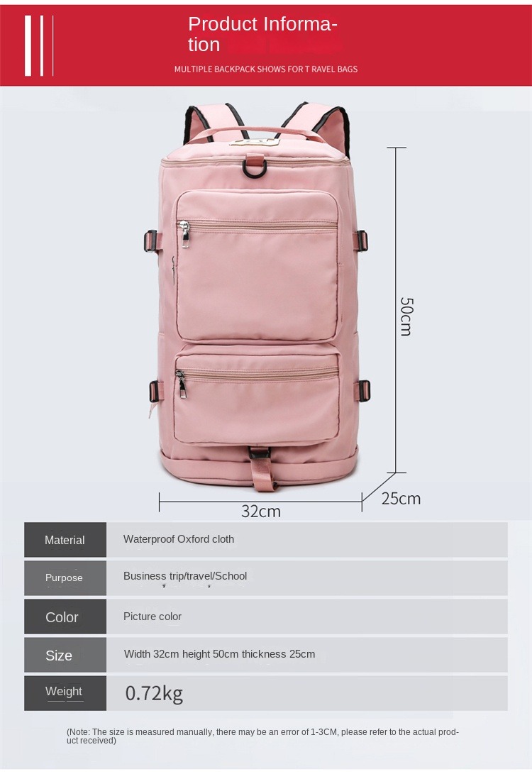 2023 Hot Sale Backpack Fitness Bags fitness Men Dry wet separation Gym Bag Shoes Pocket Duffel Outdoor Shoulder Women Gym Bag